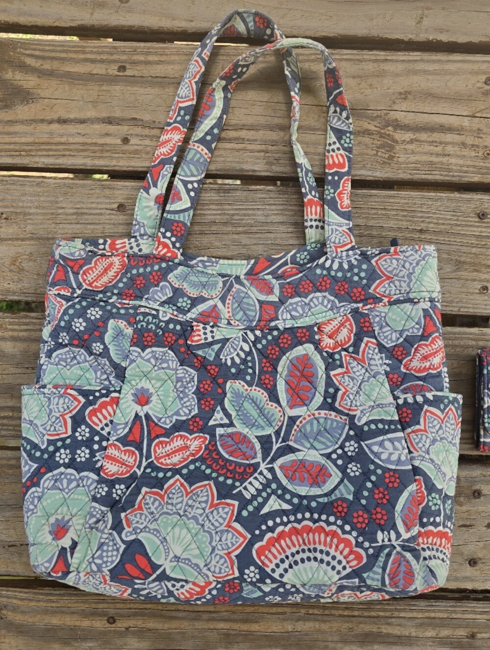 Vera Bradley Quilted Floral Tote in Nomadix Floral - Picture 2 of 12